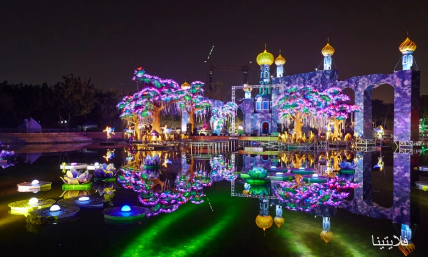 گاردن گلو دبی | Dubai Garden Glow